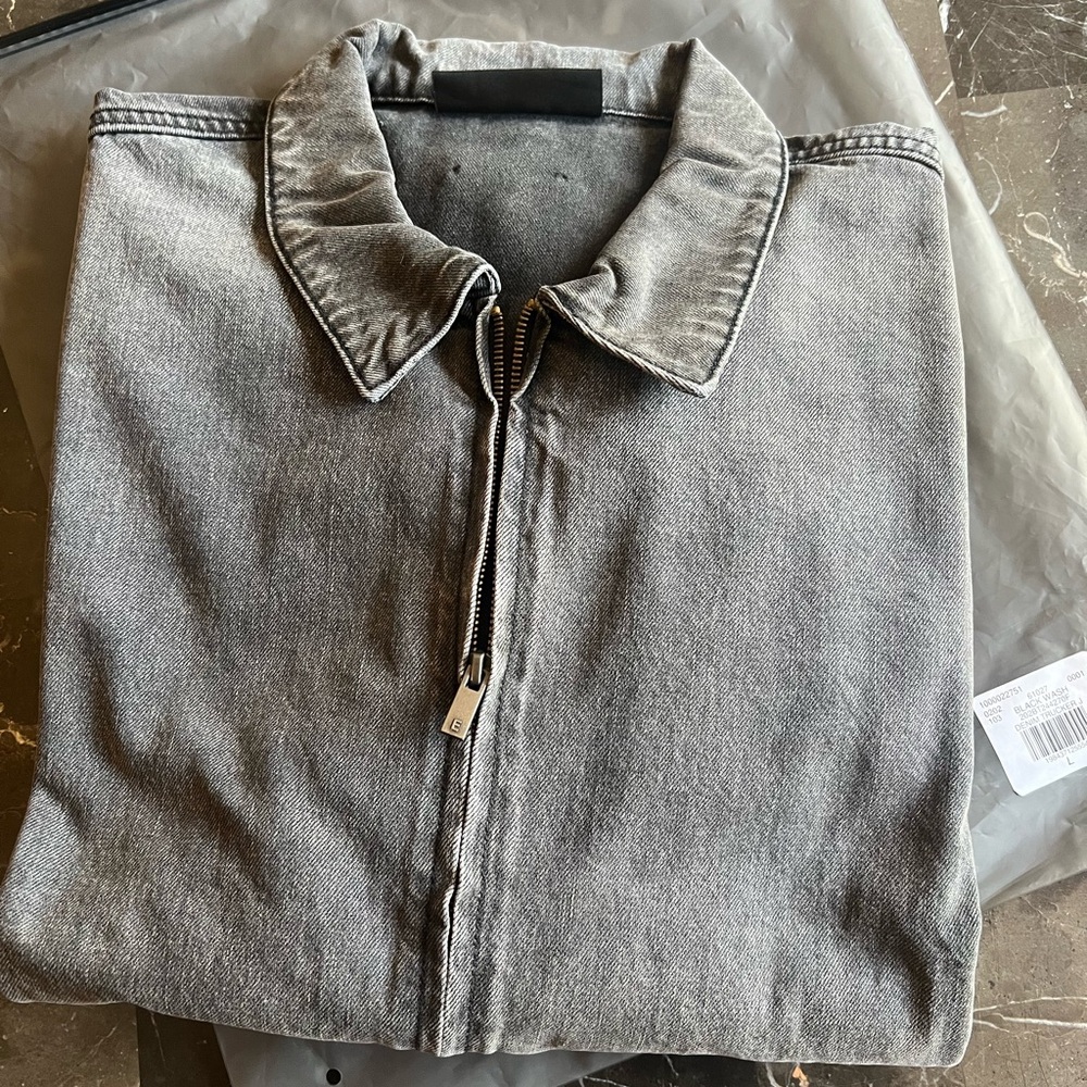 Fear of God Essentials trucker jacket